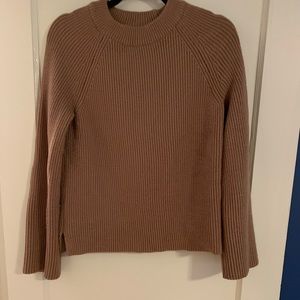 Knot sisters caramel sweater